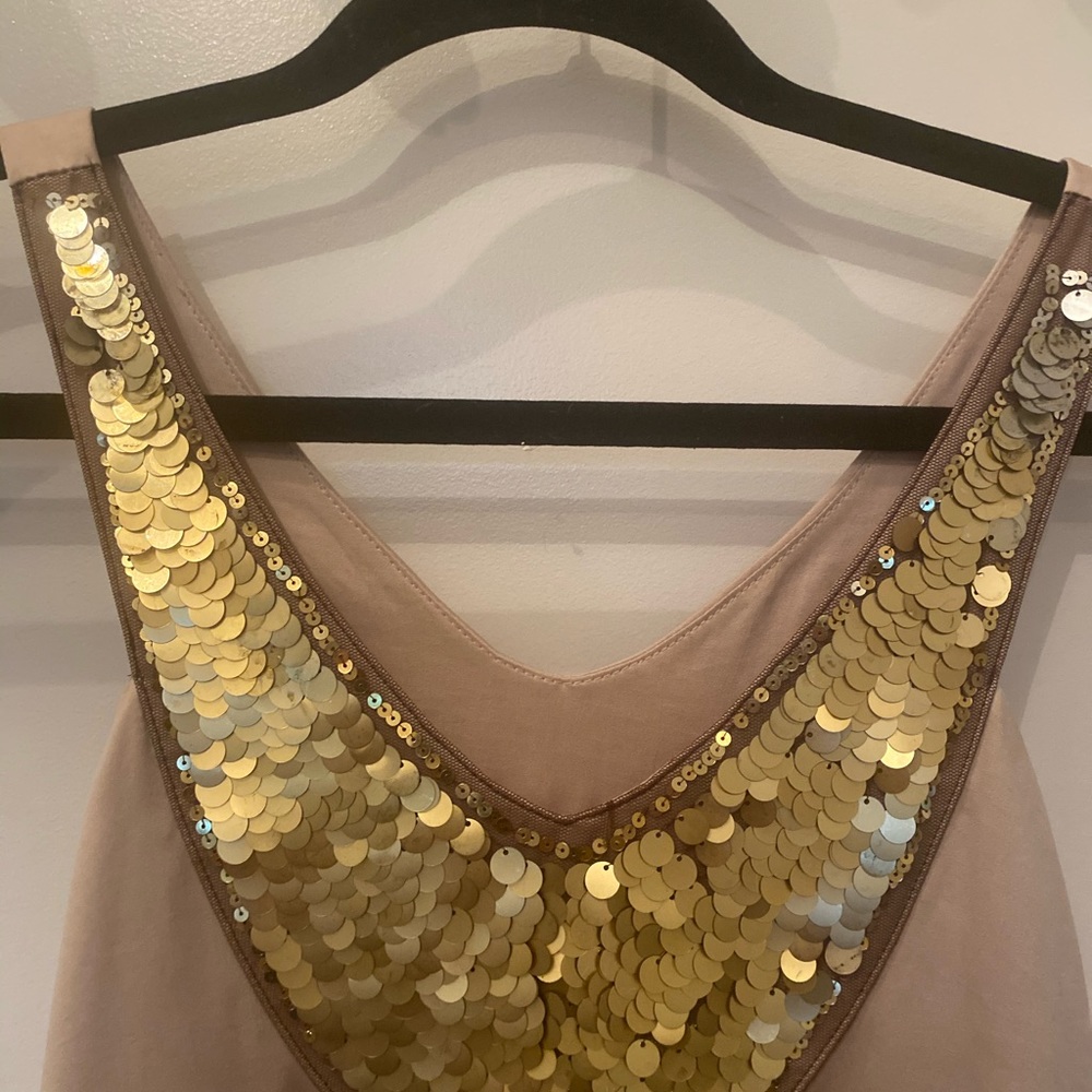 Boutique dress. Bought in California. Silk with sequins.